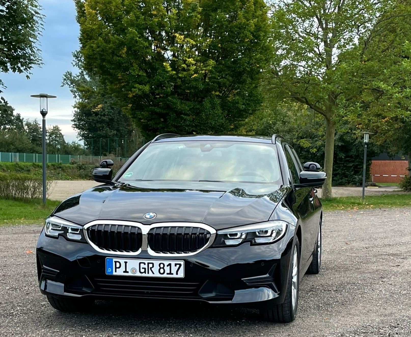 BMW 318d Touring Front
