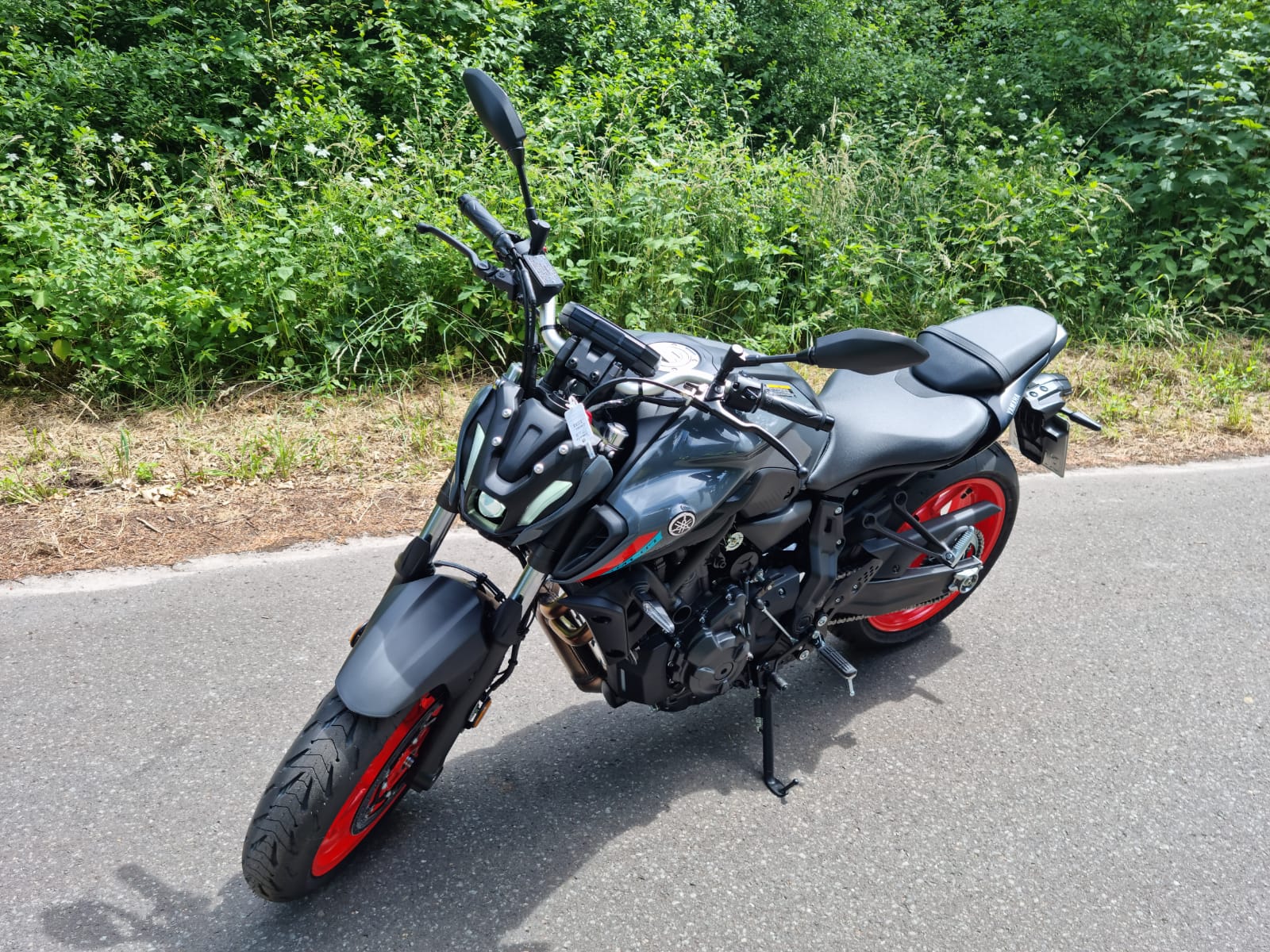 Yamaha MT07 Rot