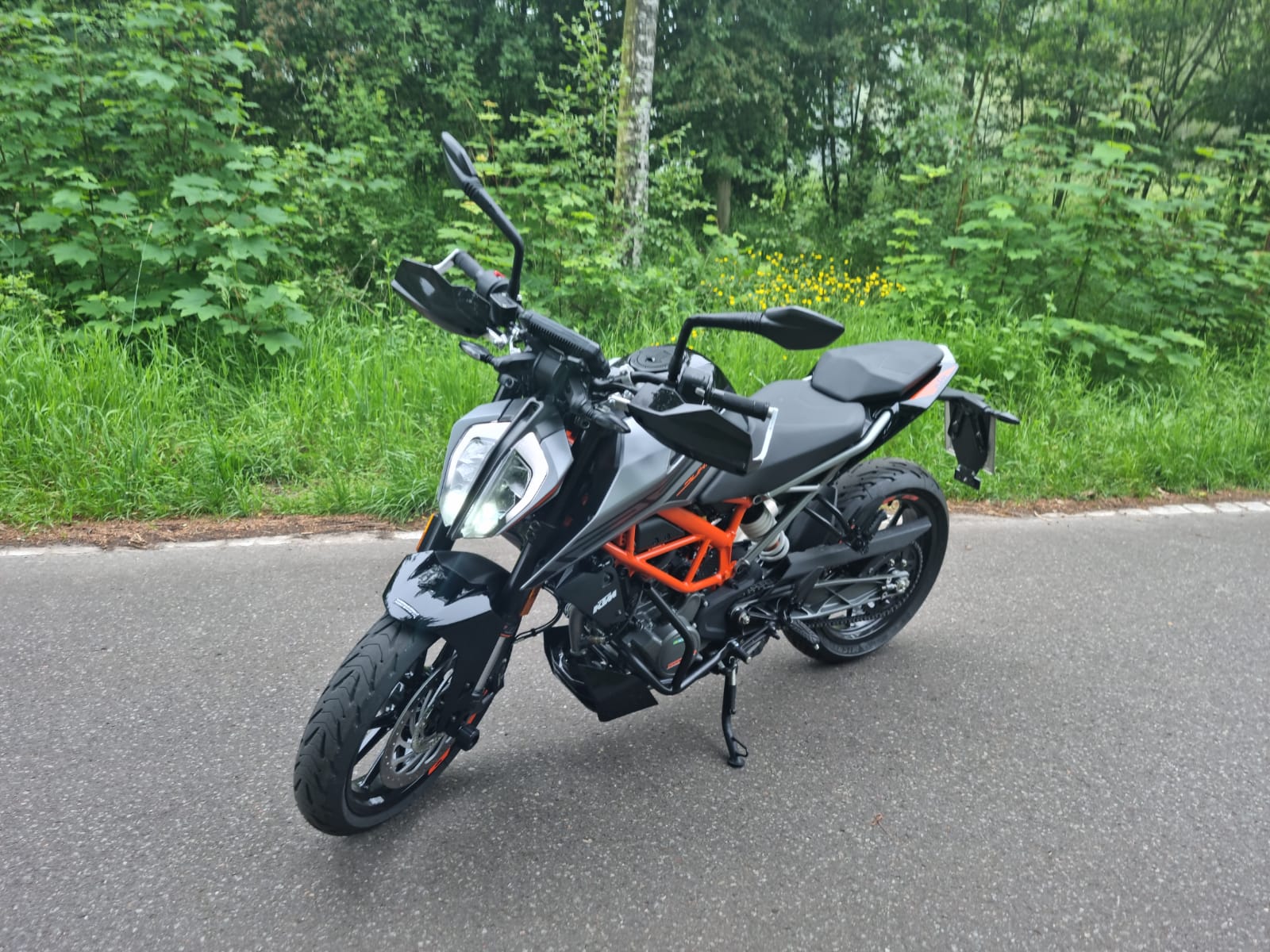 KTM 125ccm Gray