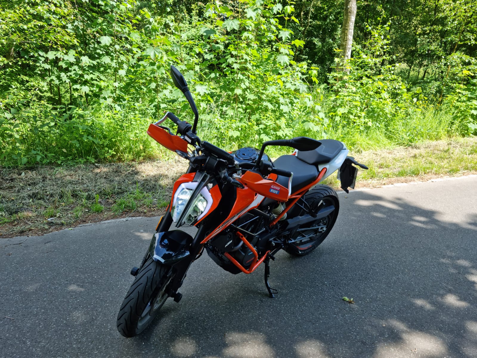 KTM 125ccm Orange